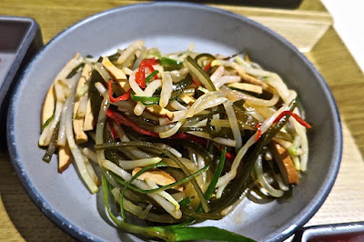 Milkfish, oriental salad