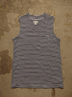 FWK by Engineered Garments "U Neck Top - St.Jersey"