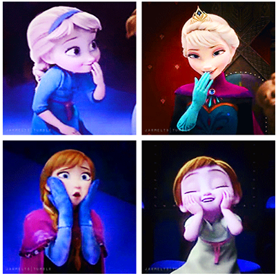 Cerita Sarah: Some Pictures of Elsa and Anna FROZEN