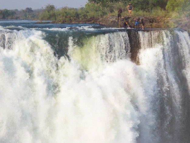 Font Devil at Victoria Falls