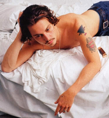 Johnny Depp more tattoos because you asked