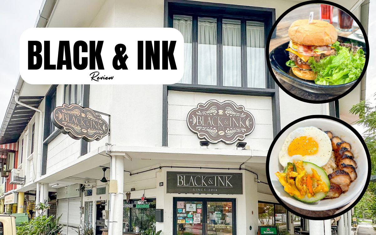 Black & Ink : Hidden Cosy Cafe in a Landed Enclave