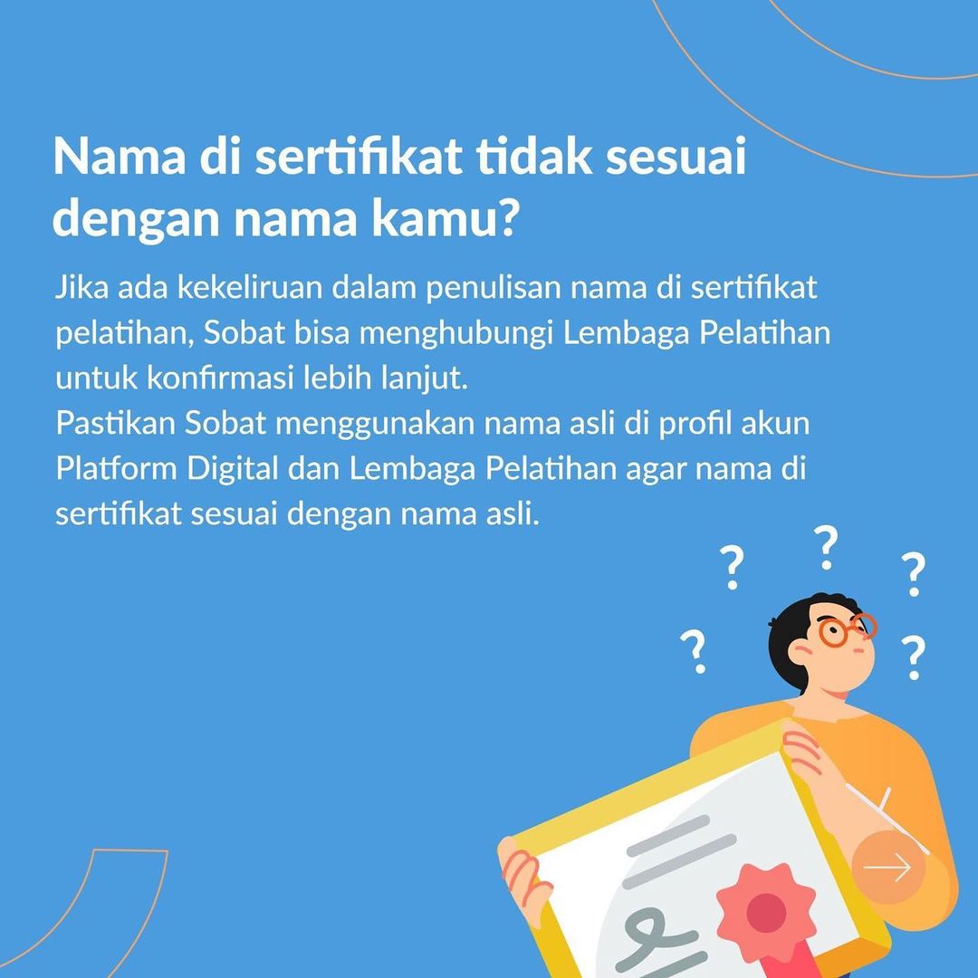 Cara Mengubah Nama di Sertifikat Prakerja Gelombang 20 - Mikaylabinar.com