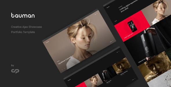 Creative Ajax Portfolio Template 