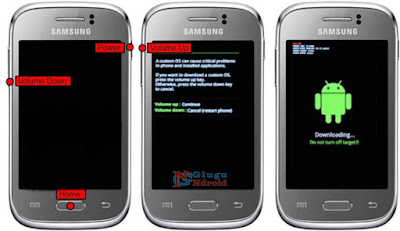 Download Mode Samyung galaxy young s6310