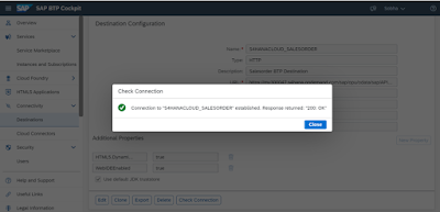 BTP Destinations and SAP Build Apps to integrate SAP C4C & S/4HANA