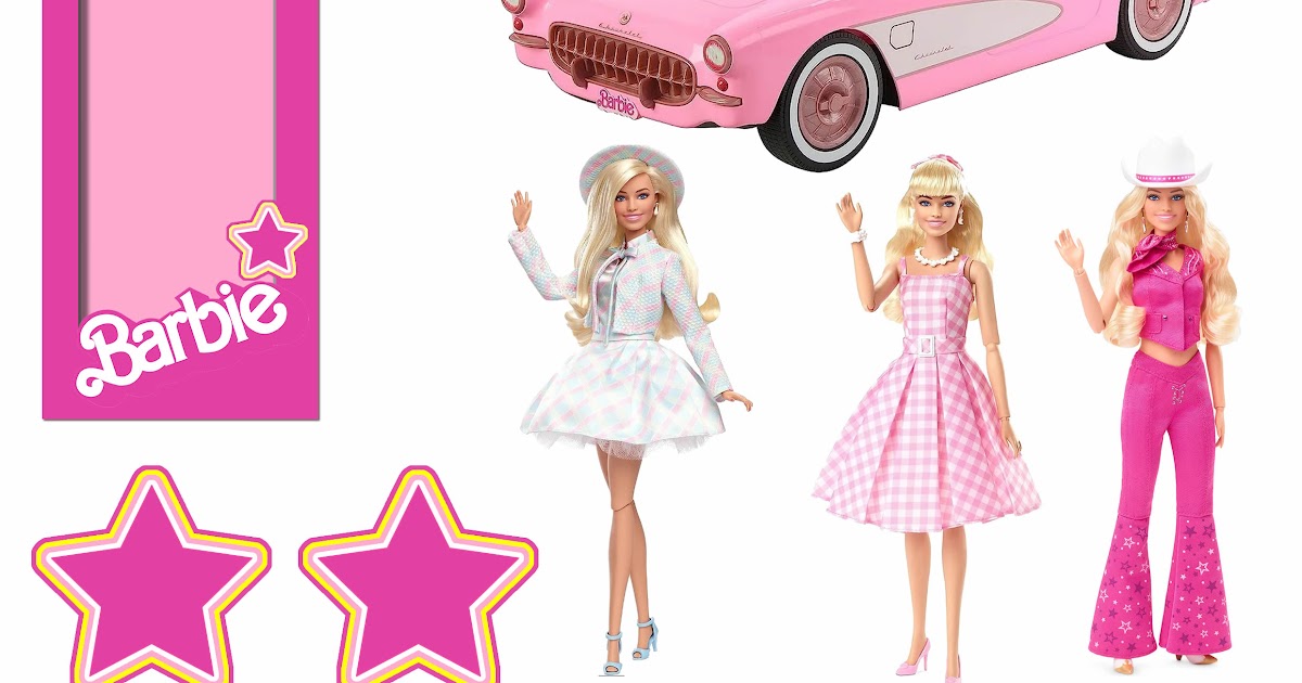 Topo De Bolo Barbie: Gratuito Para Imprimir! - Beleza Diária