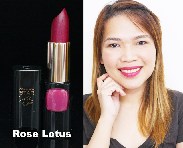 a photo of L'Oreal Color Riche Collection Star Velvet Pinks in Rose Lotus