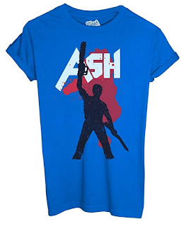 maglietta Ash Evil Dead blu