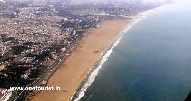 chennai view from flight