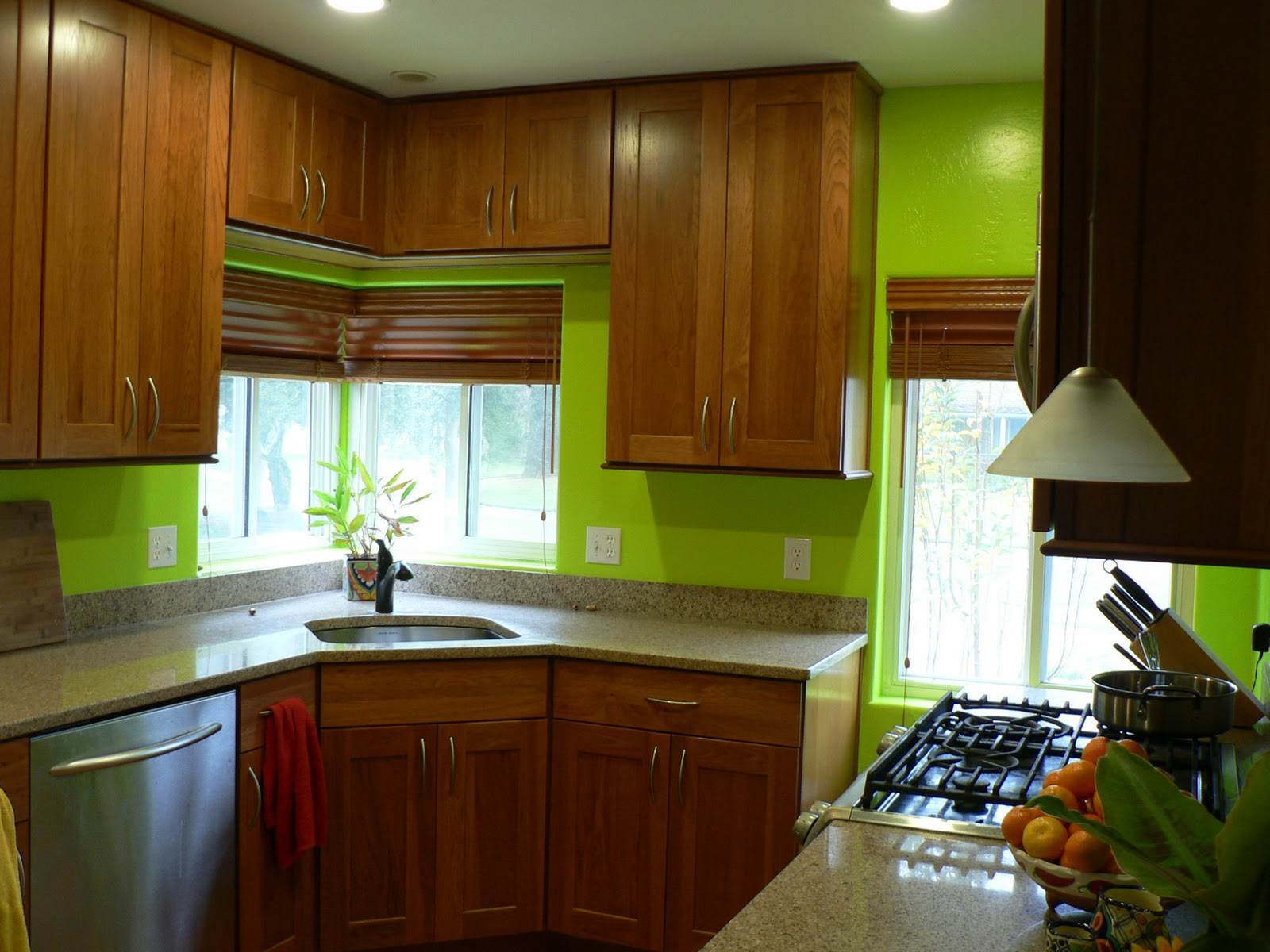 My Bright Green Kitchen Awake At The Whisk