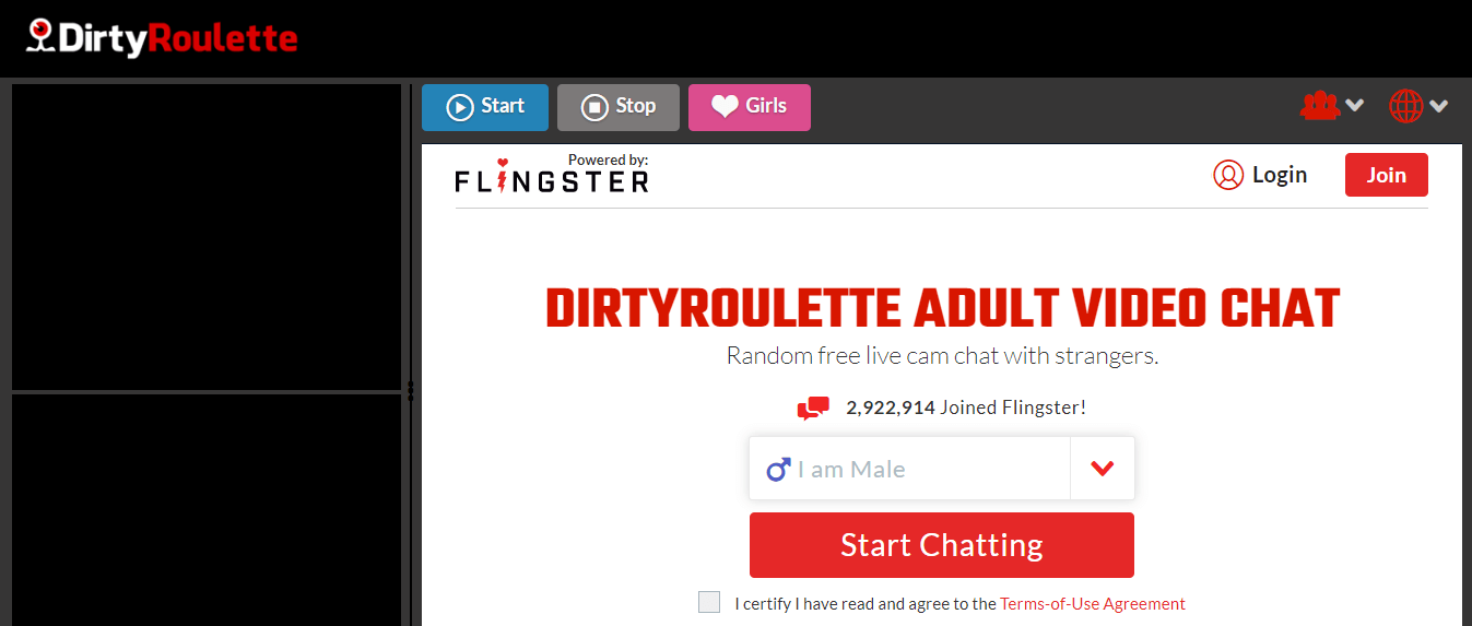 omegle alternative- DirtyRoulette Adult Chat App | Stranger Chat | Random Chat