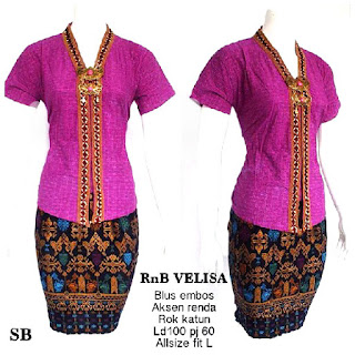 Kebaya Velisa Rok dan Batik