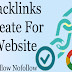 Backlinks Create For Website | Website Kily Backlinks Kaise Banaye