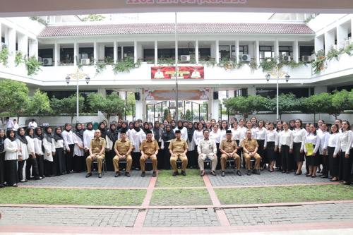 Sebanyak 622 PPPK Guru Formasi Tahun 2021 Pemko Medan Dilantik