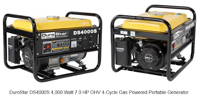 DuroStar DS4000S 4,000 Watt 7.0 HP OHV 4-Cycle Gas Powered 