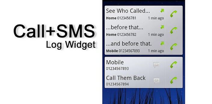 ... SMS Log Widget v0.2 Apk App - Free Android Mobiles Apk Apps Download