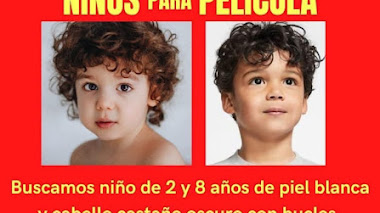 CASTING CALL PERÚ 2023: Se buscan NIÑOS entre 2 y 8 años de edad para PELÍCULA