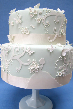 Fairy Tale wedding cake wwwrosalindmillercakescom