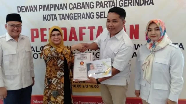 Putri Wapres Ma'ruf Amin Daftar Pilkada Tangsel Lewat Gerindra