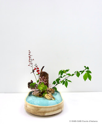 Ikebana-suikei-landscape-freestyle-wabisabi-escoladikebana