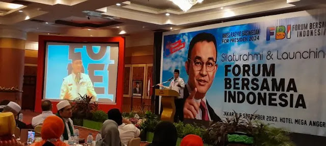 Peluncuran Forum Bersama Indonesia, Anies Sebut Masyarakat Betawi Tuan Rumah Jabodetabek