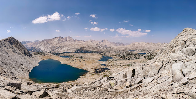 View of Star Lake, French Canyon and beyond