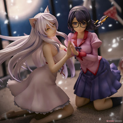 Hanekawa Tsubasa Black Hanekawa Figure Set de Union Creative.