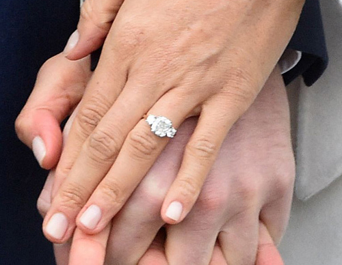 Meghan Markle's engagement ring