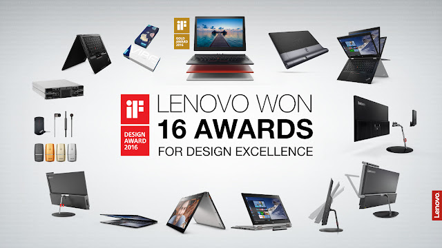 LENOVO Menyabet 16 Awards Kategori Produk Desain 2016