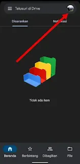 Menyimpan Video di Google Drive Android