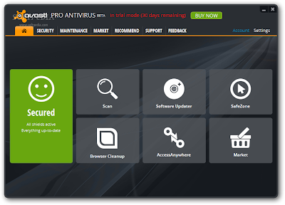 Avast! Free Antivirus 8.0.1489