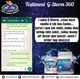 G-Storm 360 Dengan Ramuan Hebat Untuk Keselesaan Perut dan Badan