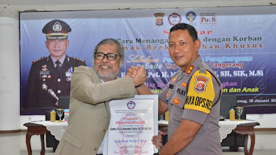 Polresta Tangerang Gelar Seminar “Cara Menangani Kasus dengan Korban Anak Berkebutuhan Khusus”