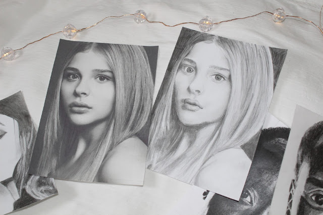 Chloe Moretz Drawing