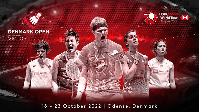 Jadual Perlawanan BWF Denmark Open 2022