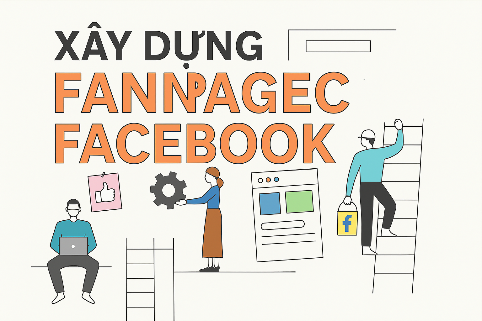 xây dựng fanpage facebook