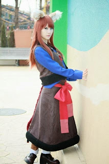 Koyuki Cosplay as Horo from Spice and Wolf