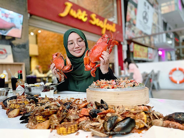 The Best Nasi Lemak Seafood Spread In Town Di Just Seafood, Sunway Giza