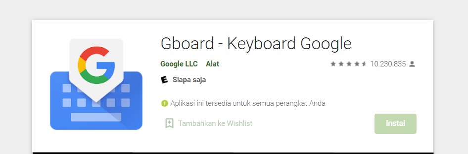 aplikasi gboard untuk aktifkan voice typing di android
