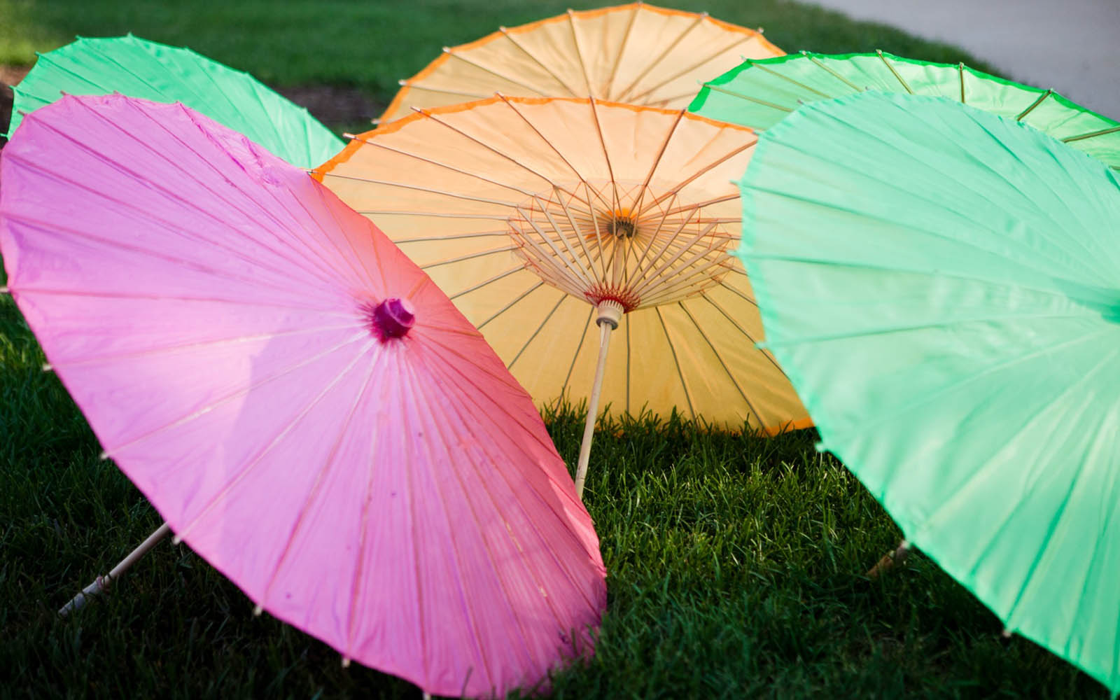 Wallpapers Colorful Umbrellas