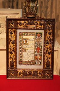 In hout gesneden en vergulde lijsten voor de Crypte van Napoleon III |  Gesculpteerde lijsten in Notelaar voor Keizer Napoleon III zijn crypte