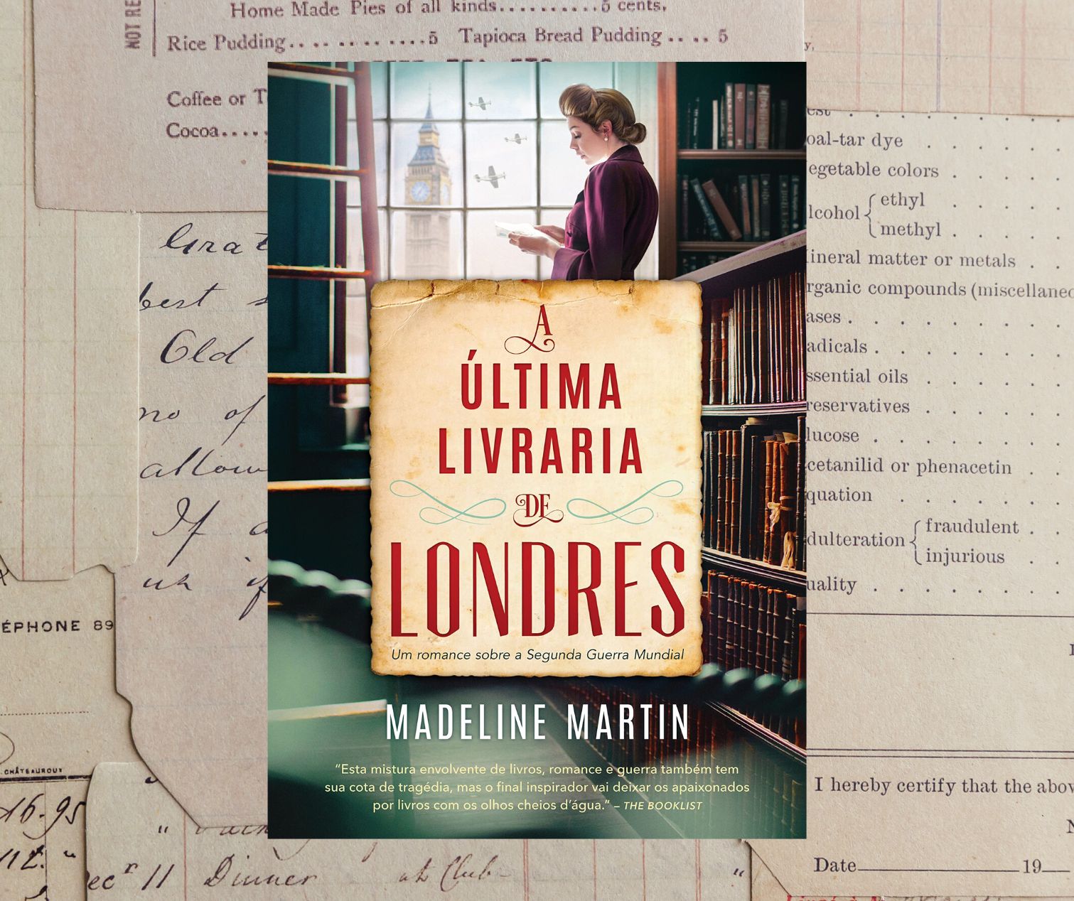 Resenha: A última livraria de Londres, de Madeline Martin