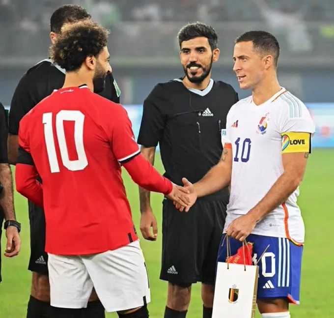 منتخب مصر يهزم بلجيكا 2-1 ومحمد صلاح رجل المباراة