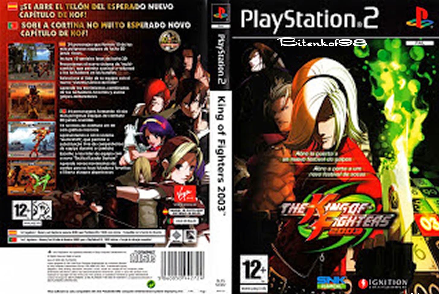 kof 2003 ps2