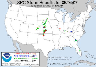 News 14 Carolina - Weather Blog: May 2007