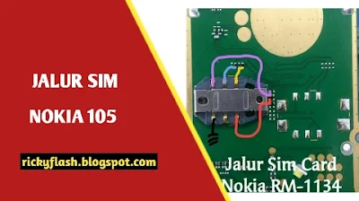 Jalur Jumper Sim Nokia 105