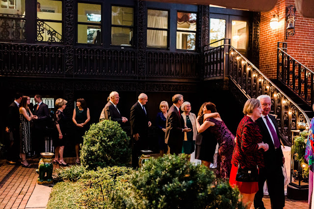 A night time DC wedding at the DACOR Bacon House photographed by Heather Ryan Photography