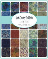North Country Trail Batiks Charm Pack by Holly Taylor for Moda