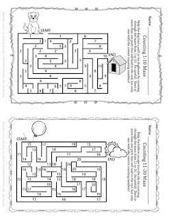 Free Counting Mazes